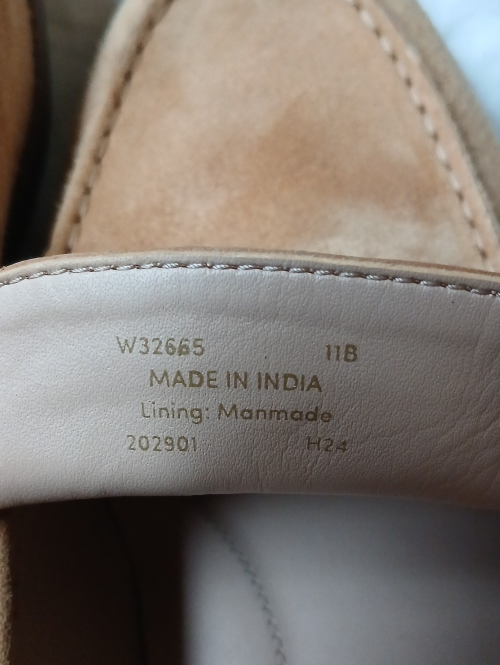 Cole Haan - Womens Suede Penny Loafers Tan Size 11B - Picture 9 of 11